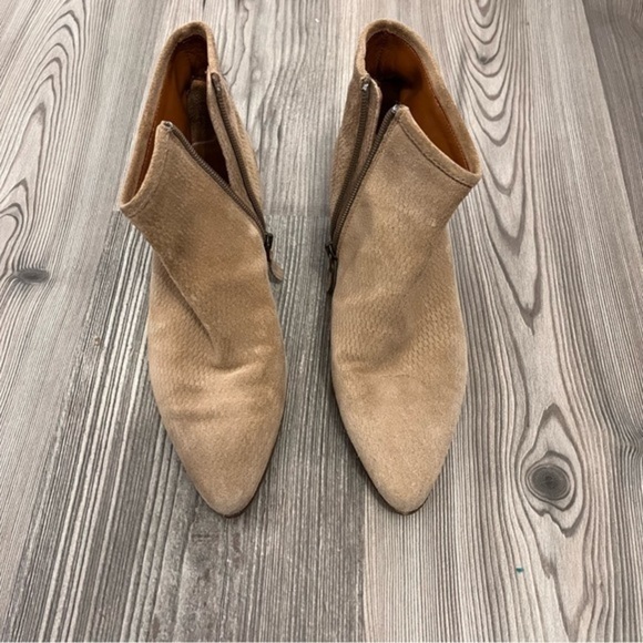 Aquatalia Suede Leather Pointed Ankle Boots Brown‎ 6.5 - Picture 6 of 8